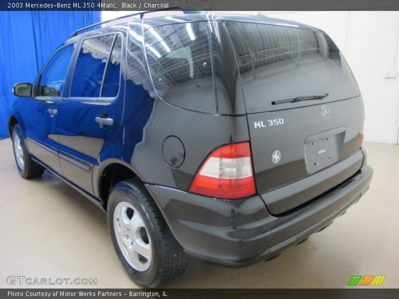 Black / Charcoal 2003 Mercedes-Benz ML 350 4Matic