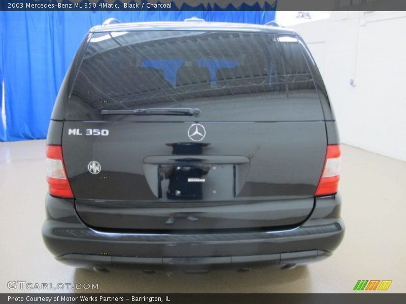 Black / Charcoal 2003 Mercedes-Benz ML 350 4Matic