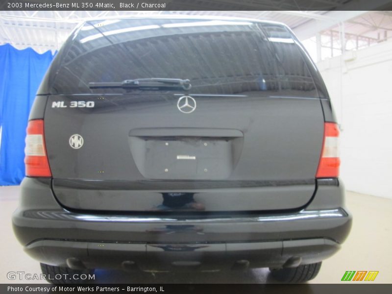 Black / Charcoal 2003 Mercedes-Benz ML 350 4Matic