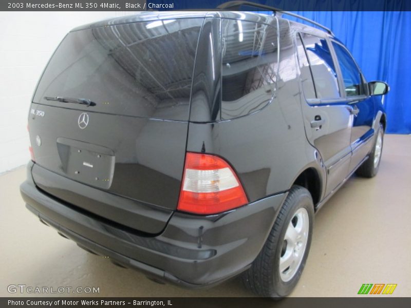 Black / Charcoal 2003 Mercedes-Benz ML 350 4Matic