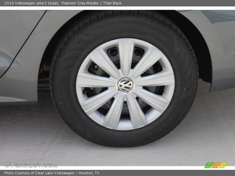 Platinum Gray Metallic / Titan Black 2014 Volkswagen Jetta S Sedan