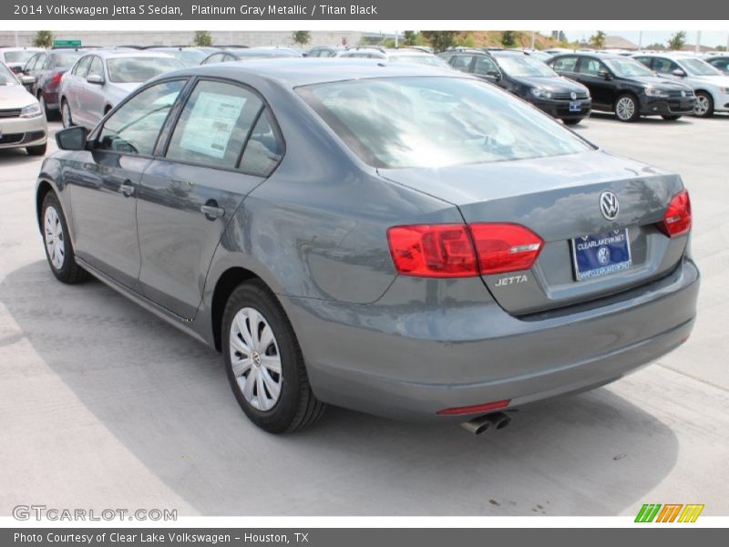 Platinum Gray Metallic / Titan Black 2014 Volkswagen Jetta S Sedan