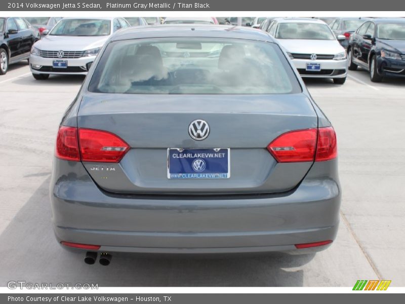 Platinum Gray Metallic / Titan Black 2014 Volkswagen Jetta S Sedan