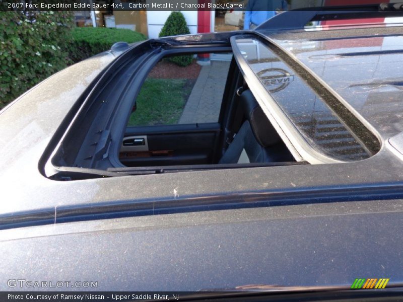 Carbon Metallic / Charcoal Black/Camel 2007 Ford Expedition Eddie Bauer 4x4