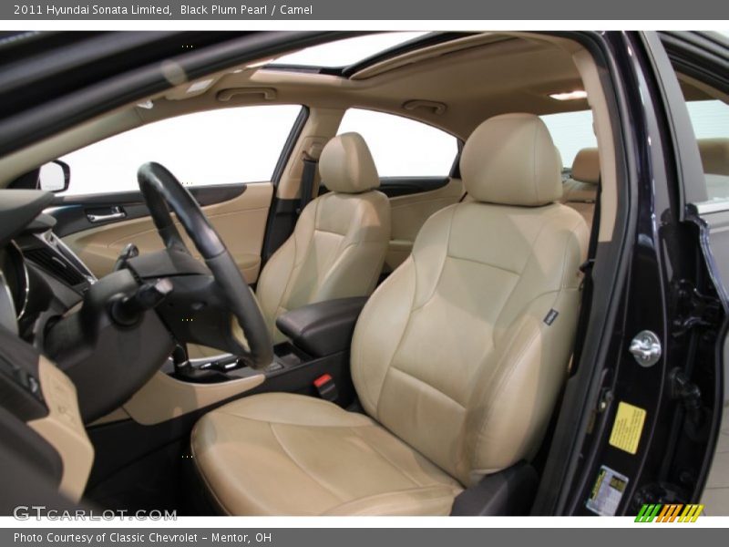 Front Seat of 2011 Sonata Limited