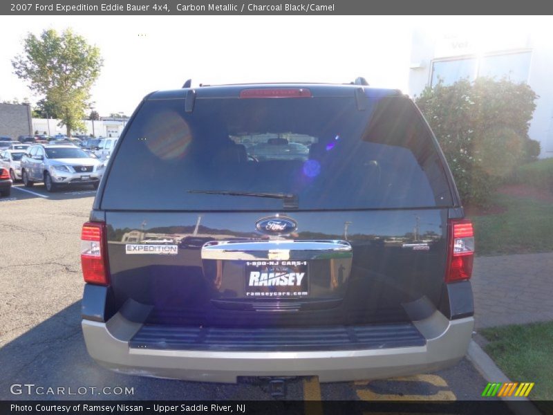 Carbon Metallic / Charcoal Black/Camel 2007 Ford Expedition Eddie Bauer 4x4
