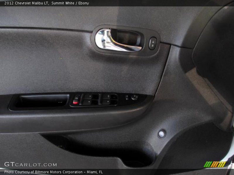 Summit White / Ebony 2012 Chevrolet Malibu LT