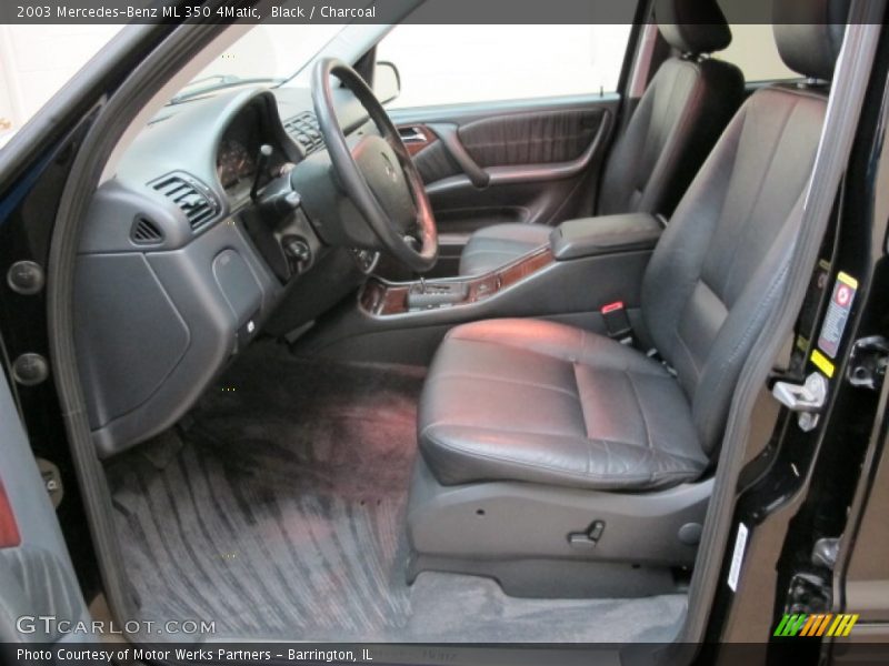 Black / Charcoal 2003 Mercedes-Benz ML 350 4Matic
