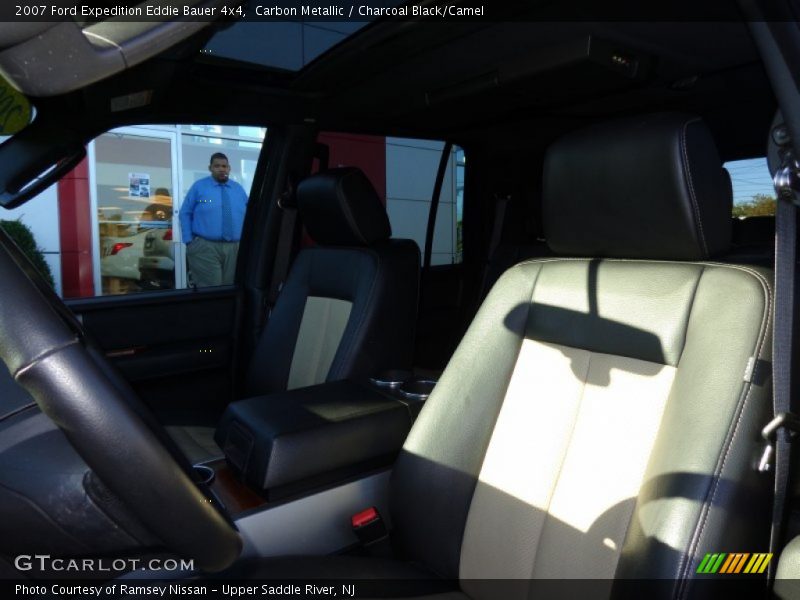 Carbon Metallic / Charcoal Black/Camel 2007 Ford Expedition Eddie Bauer 4x4