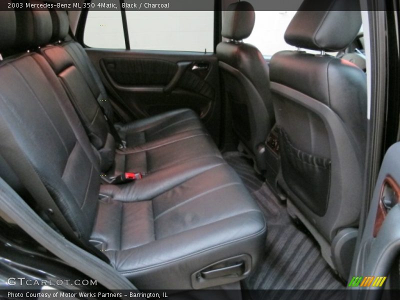 Black / Charcoal 2003 Mercedes-Benz ML 350 4Matic