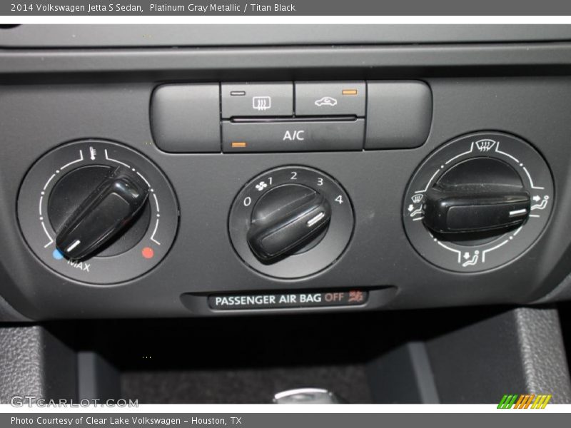 Platinum Gray Metallic / Titan Black 2014 Volkswagen Jetta S Sedan
