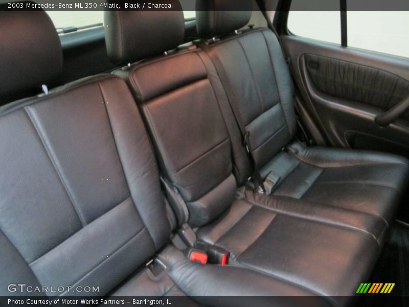 Black / Charcoal 2003 Mercedes-Benz ML 350 4Matic