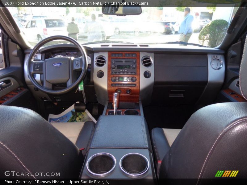 Carbon Metallic / Charcoal Black/Camel 2007 Ford Expedition Eddie Bauer 4x4