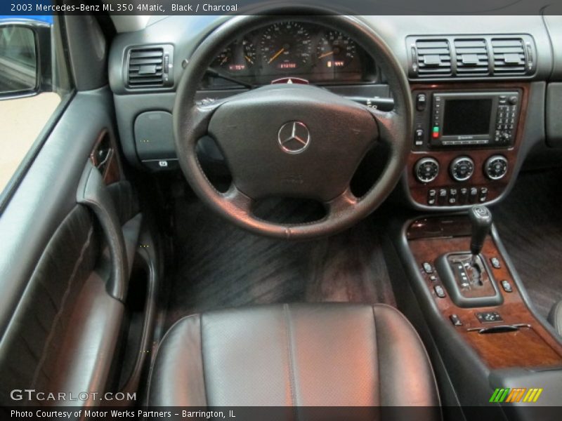 Black / Charcoal 2003 Mercedes-Benz ML 350 4Matic