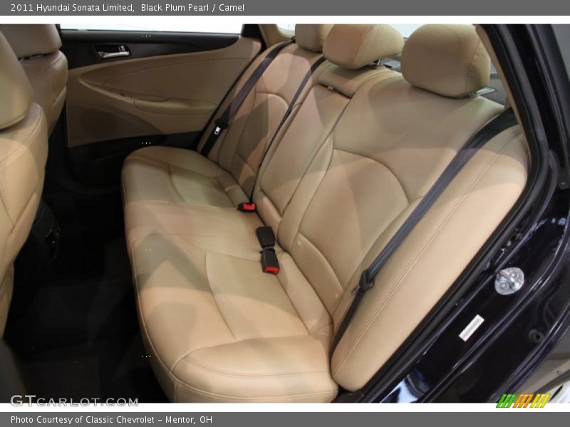 Rear Seat of 2011 Sonata Limited