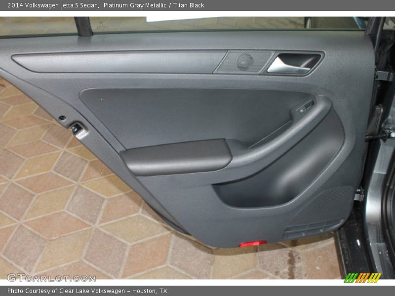 Platinum Gray Metallic / Titan Black 2014 Volkswagen Jetta S Sedan