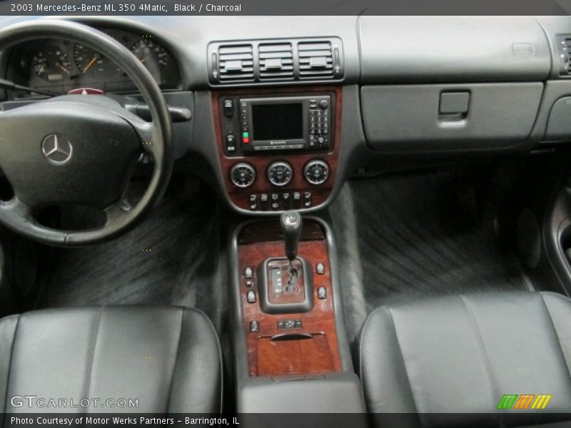 Black / Charcoal 2003 Mercedes-Benz ML 350 4Matic