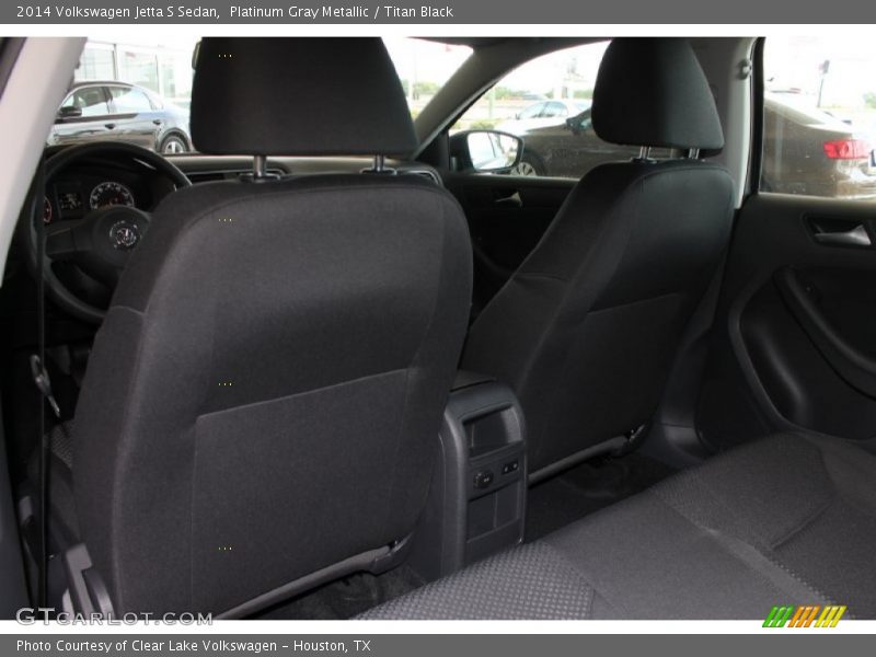 Platinum Gray Metallic / Titan Black 2014 Volkswagen Jetta S Sedan