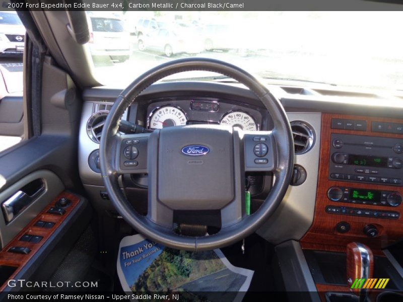 Carbon Metallic / Charcoal Black/Camel 2007 Ford Expedition Eddie Bauer 4x4