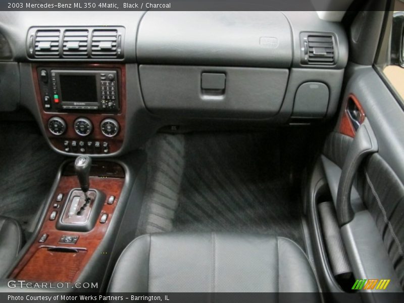 Black / Charcoal 2003 Mercedes-Benz ML 350 4Matic