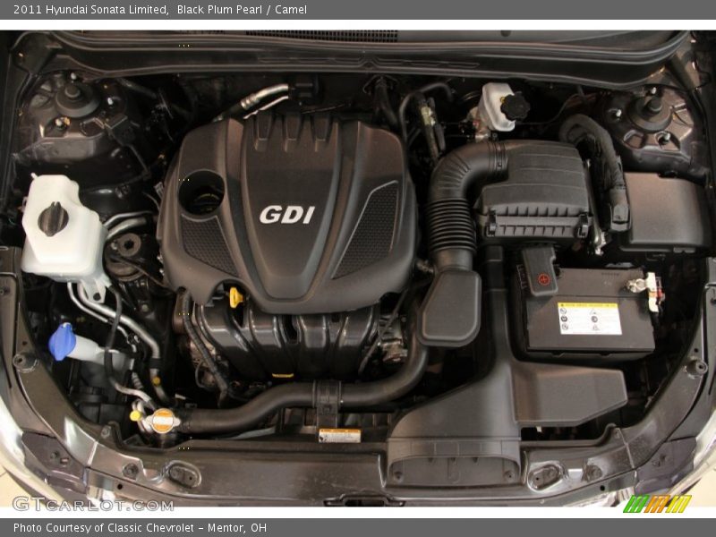  2011 Sonata Limited Engine - 2.4 Liter GDI DOHC 16-Valve CVVT 4 Cylinder
