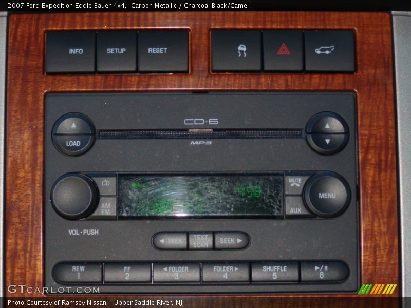 Carbon Metallic / Charcoal Black/Camel 2007 Ford Expedition Eddie Bauer 4x4