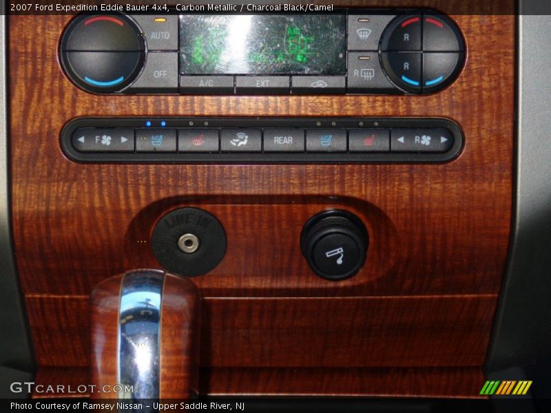 Carbon Metallic / Charcoal Black/Camel 2007 Ford Expedition Eddie Bauer 4x4