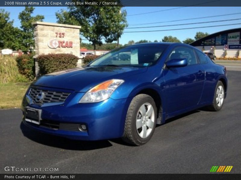 Azure Blue Metallic / Charcoal 2008 Nissan Altima 2.5 S Coupe