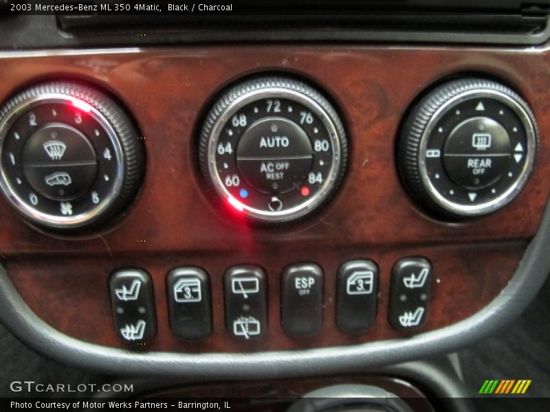 Black / Charcoal 2003 Mercedes-Benz ML 350 4Matic