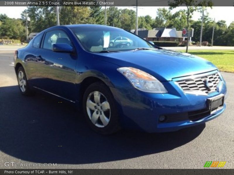Azure Blue Metallic / Charcoal 2008 Nissan Altima 2.5 S Coupe