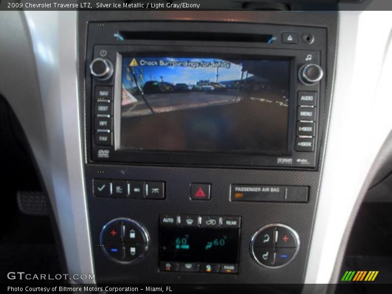 Silver Ice Metallic / Light Gray/Ebony 2009 Chevrolet Traverse LTZ
