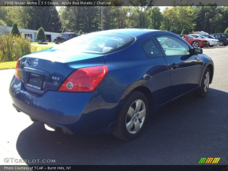 Azure Blue Metallic / Charcoal 2008 Nissan Altima 2.5 S Coupe