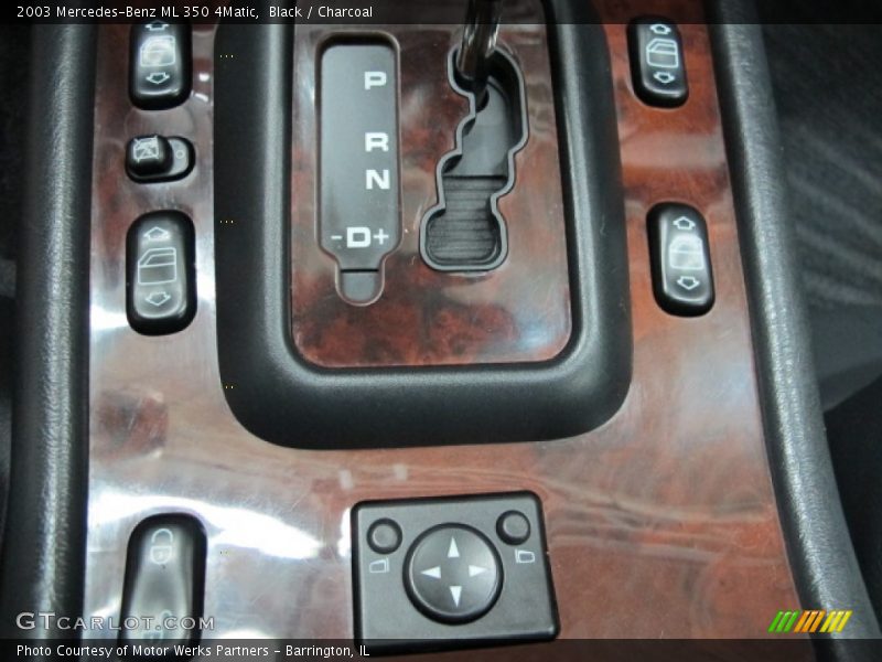 Black / Charcoal 2003 Mercedes-Benz ML 350 4Matic