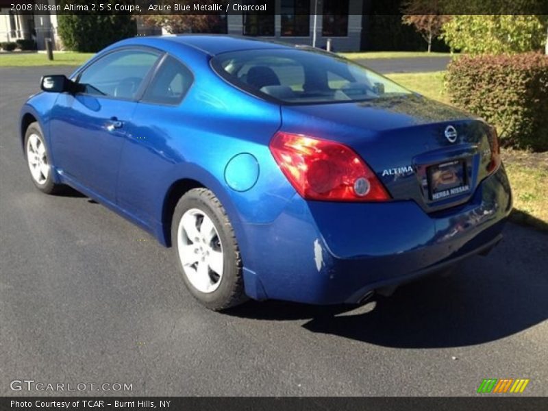 Azure Blue Metallic / Charcoal 2008 Nissan Altima 2.5 S Coupe