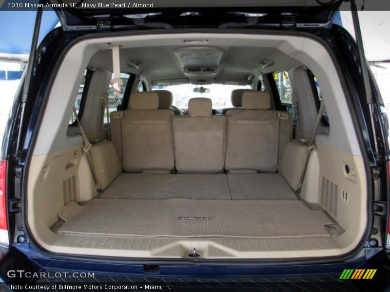 Navy Blue Pearl / Almond 2010 Nissan Armada SE