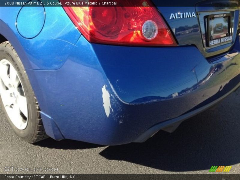 Azure Blue Metallic / Charcoal 2008 Nissan Altima 2.5 S Coupe