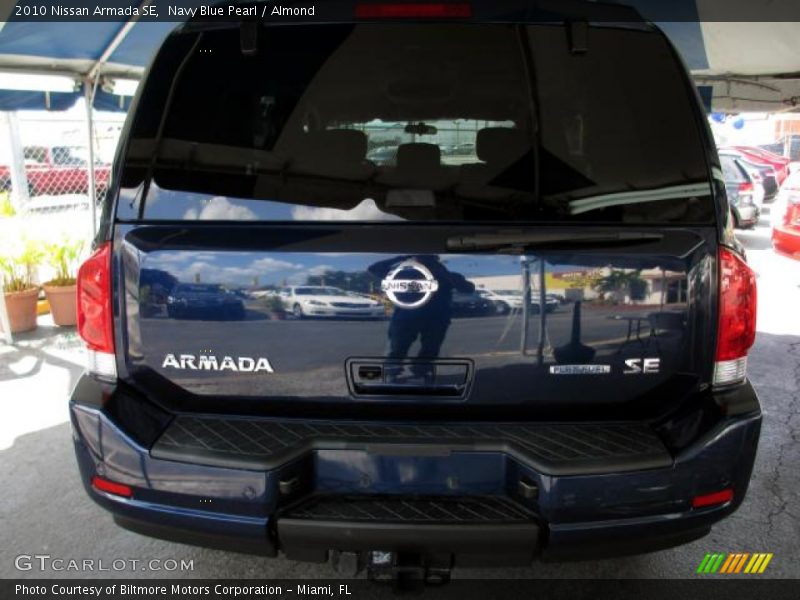 Navy Blue Pearl / Almond 2010 Nissan Armada SE