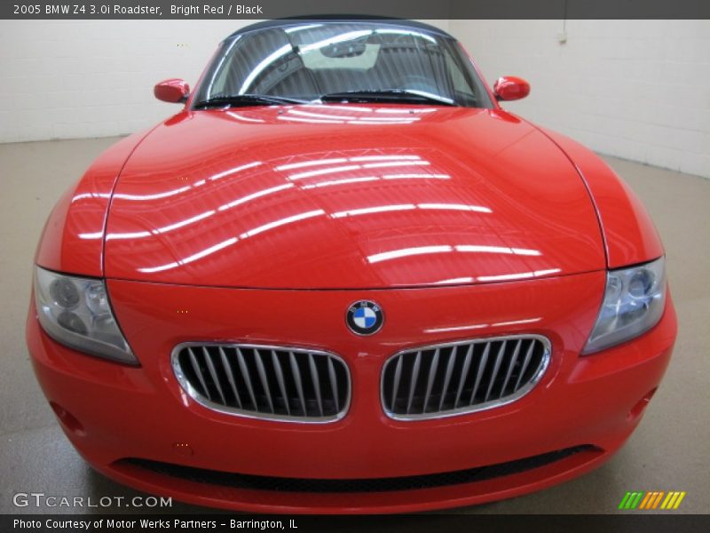 Bright Red / Black 2005 BMW Z4 3.0i Roadster