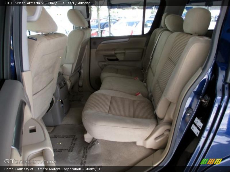 Navy Blue Pearl / Almond 2010 Nissan Armada SE
