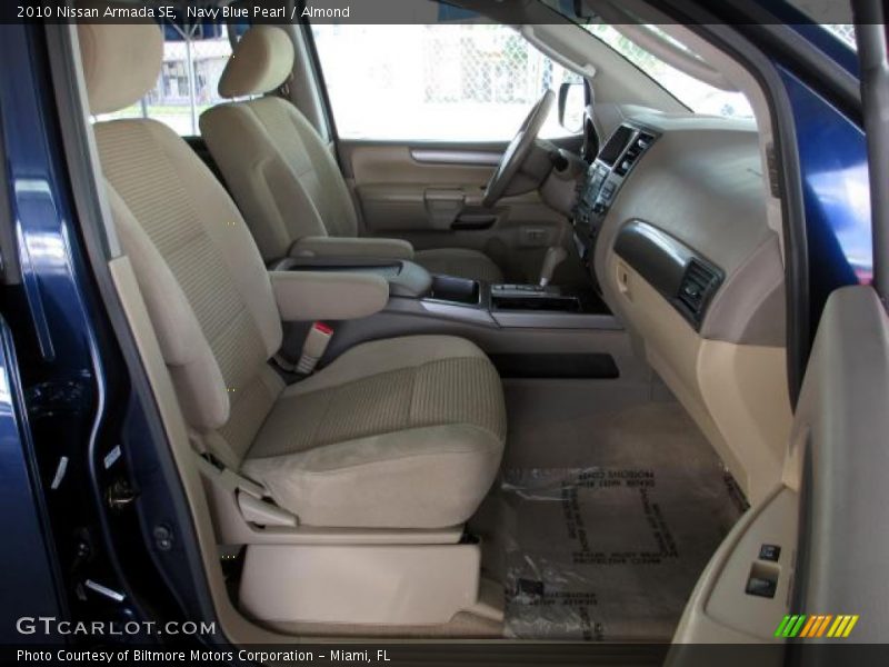 Navy Blue Pearl / Almond 2010 Nissan Armada SE