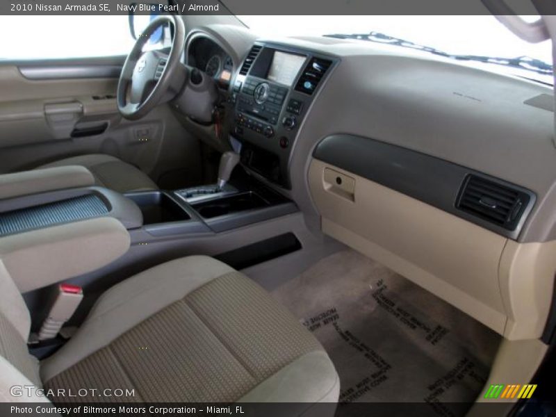 Navy Blue Pearl / Almond 2010 Nissan Armada SE