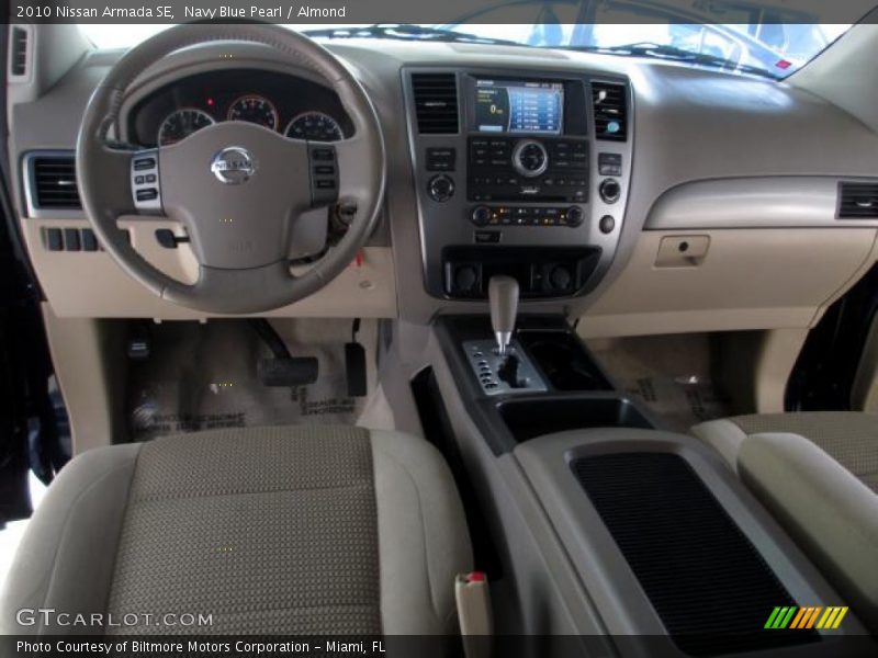 Navy Blue Pearl / Almond 2010 Nissan Armada SE
