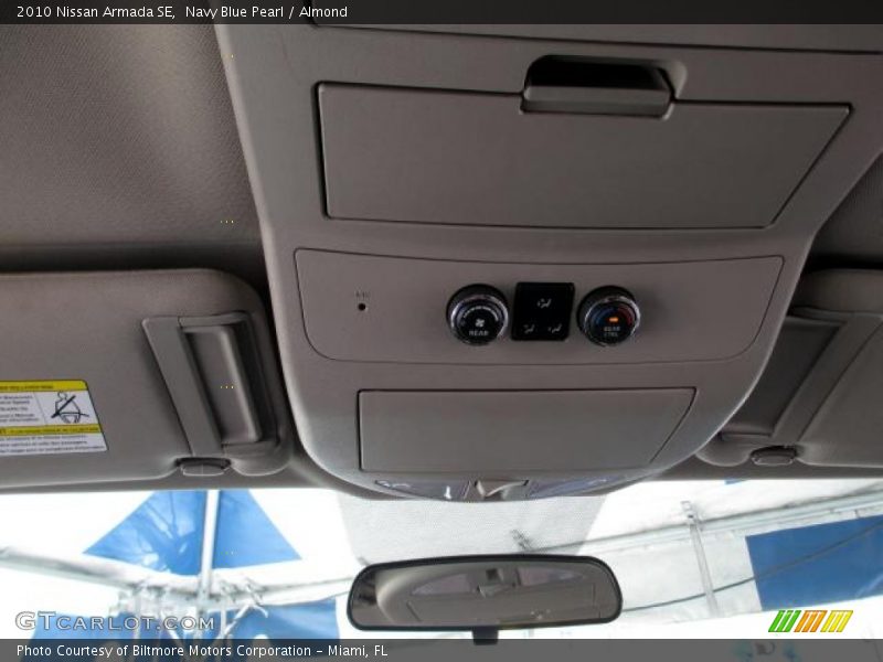 Navy Blue Pearl / Almond 2010 Nissan Armada SE