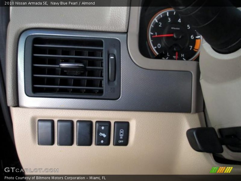 Navy Blue Pearl / Almond 2010 Nissan Armada SE