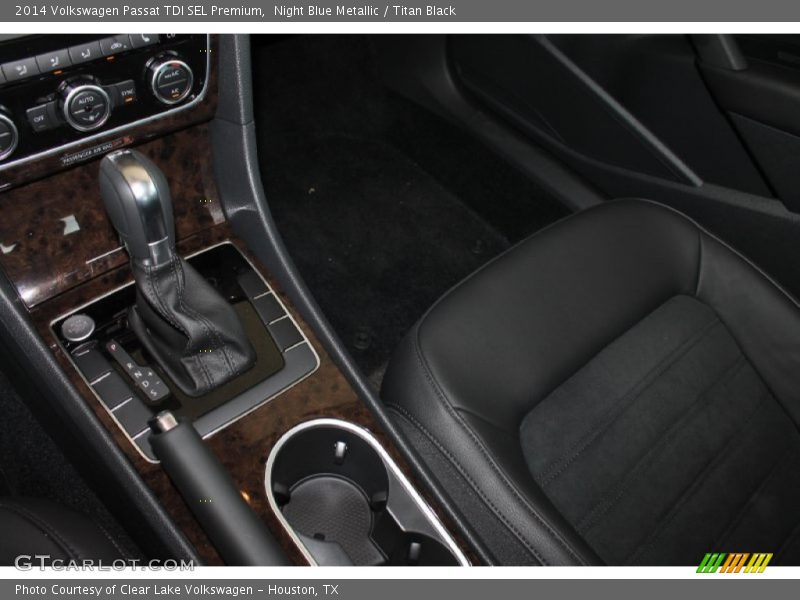 Night Blue Metallic / Titan Black 2014 Volkswagen Passat TDI SEL Premium