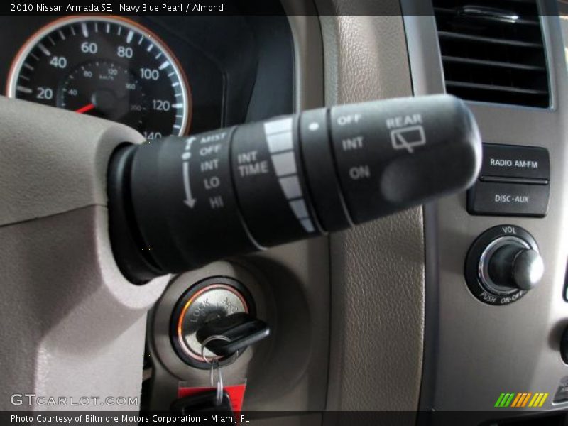 Navy Blue Pearl / Almond 2010 Nissan Armada SE