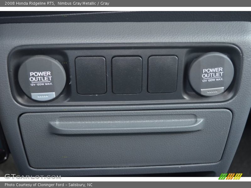 Nimbus Gray Metallic / Gray 2008 Honda Ridgeline RTS
