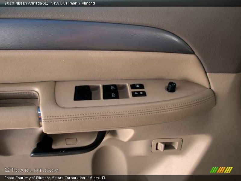 Navy Blue Pearl / Almond 2010 Nissan Armada SE