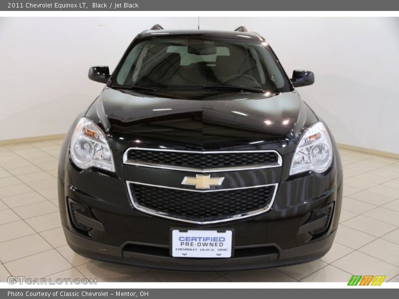 Black / Jet Black 2011 Chevrolet Equinox LT