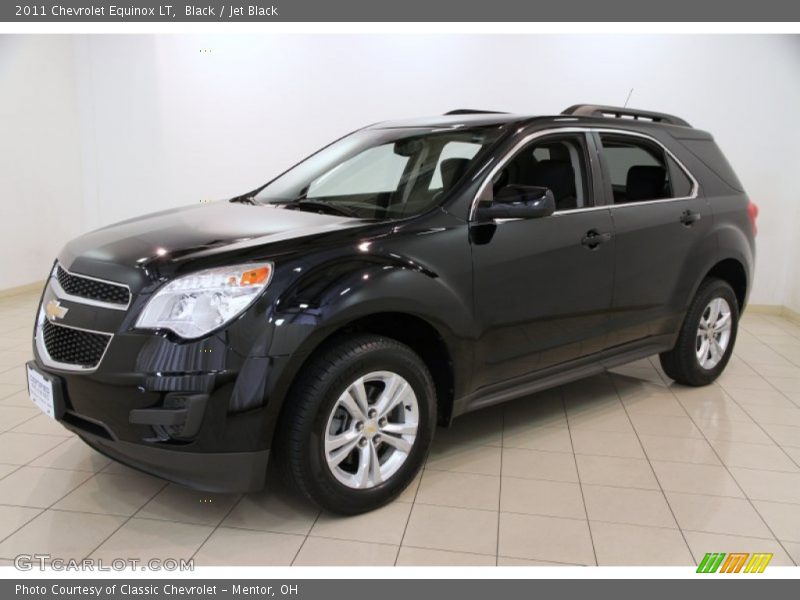 Black / Jet Black 2011 Chevrolet Equinox LT